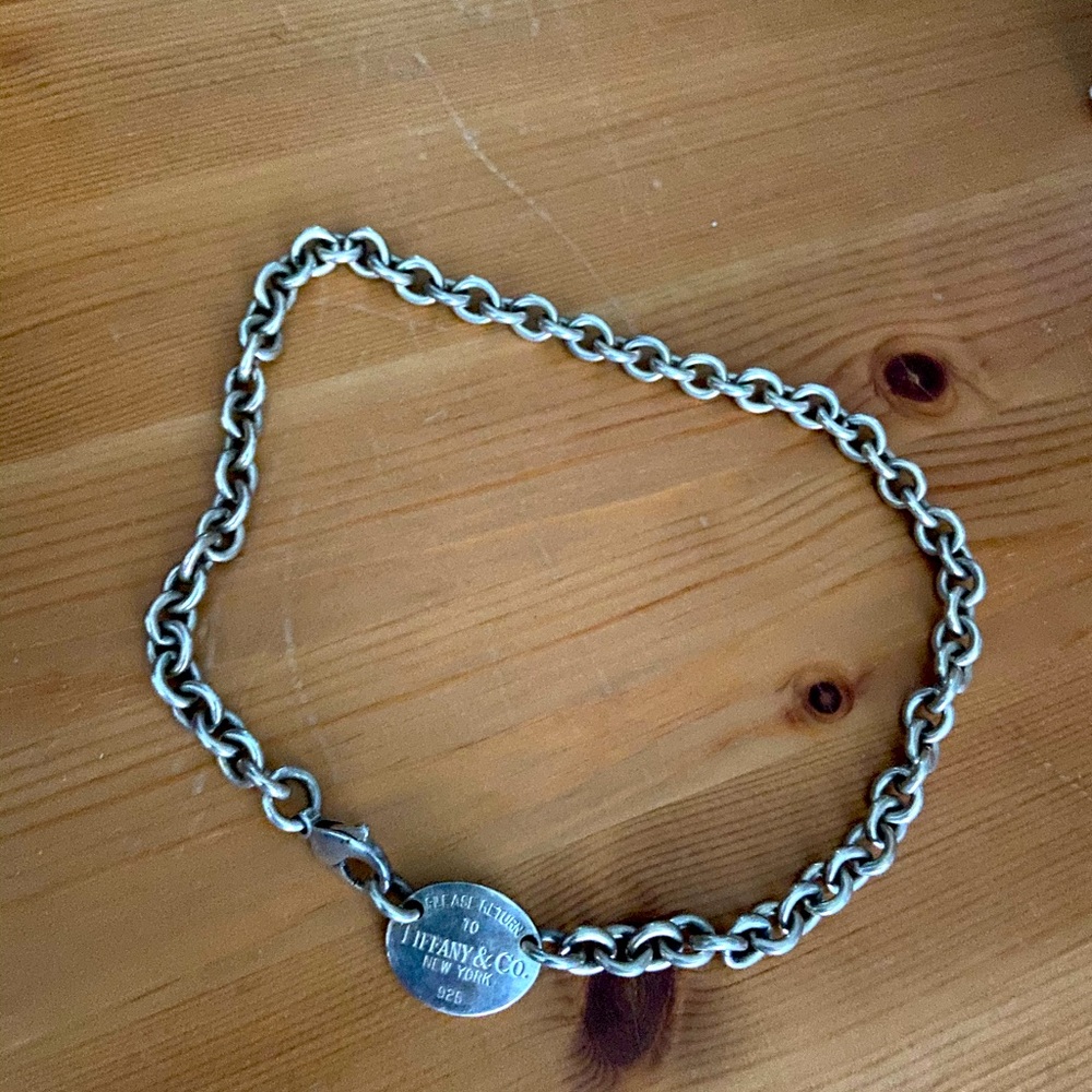 Tiffany choker necklace “return to tiffany”
